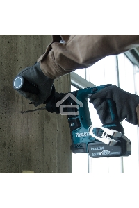 Перфоратор акк MAKITA DHR171RTJ  SDS+, 18В, 2х5Ач, Li-ion, 2реж, 1.2Дж, 0-4800у\м, подсветка