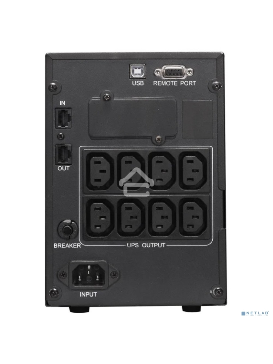 Источник бесперебойного питания Powercom Smart King Pro+ SPT-1500-II LCD 1200Вт 1500ВА черный