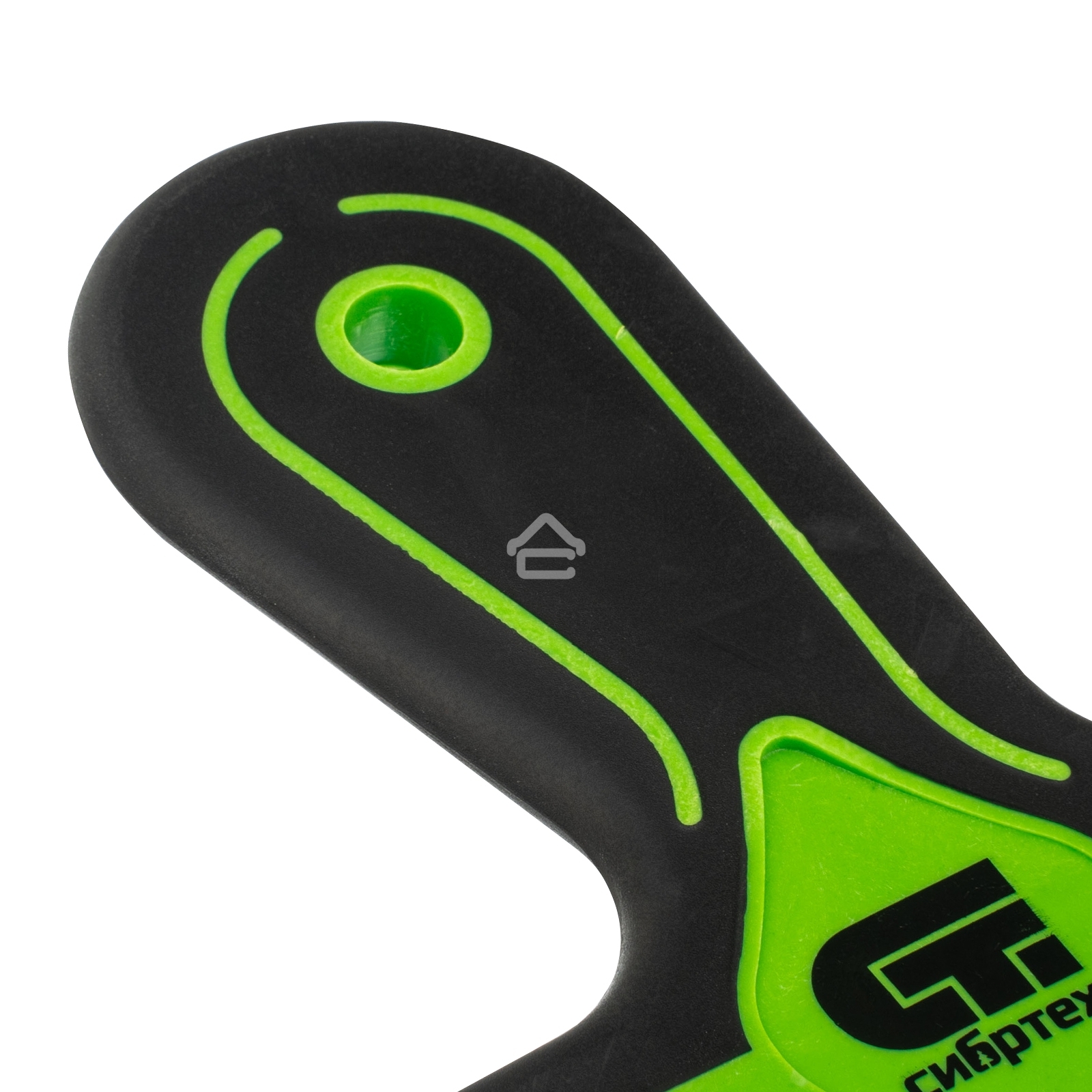 Шпатель фасадный Сибртех нержавеющая сталь 420S45, 300 мм, двухкомпонентная рукоятка