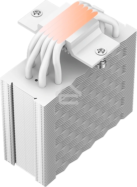 Кулер для процессора PCCooler RZ500 белый 120мм алюминий+медь 2200rpm 32db 4-pin 250W 155мм