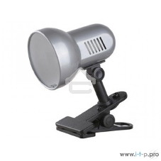 Светильник настольный, Camelion H-035 С03 серебро (метал., 220В, 60Вт)