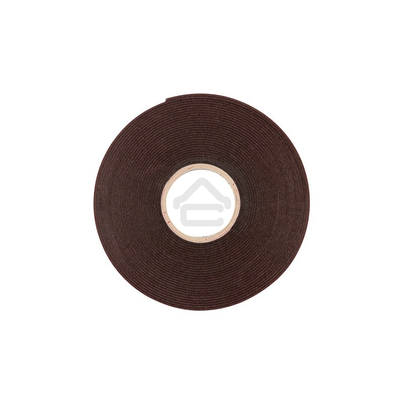 Двухсторонний скотч Rexant, серый, на HBA акриловой основе, 9 мм, ролик 5 м