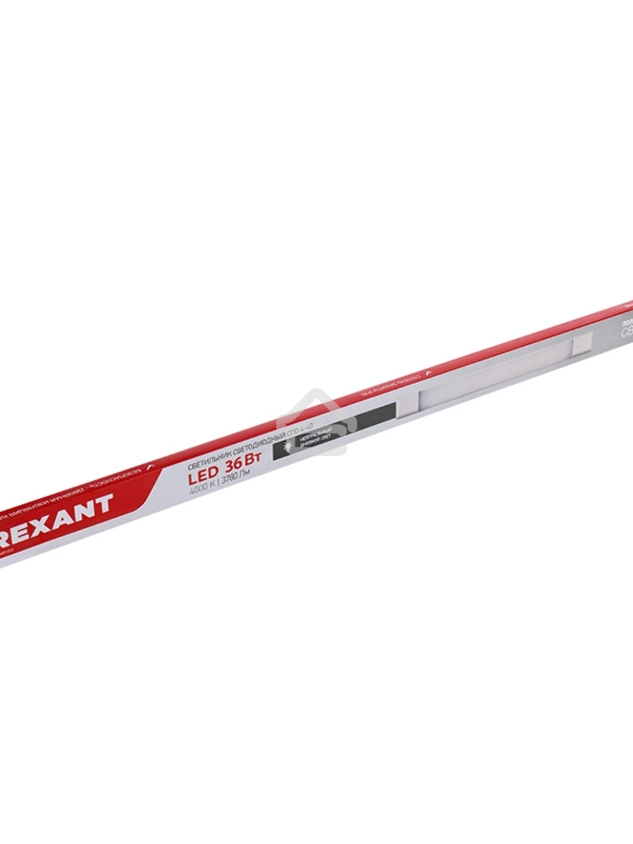 Светодиодный линейный светильник REXANT СПО 110 ОПАЛ 55 Вт, 185-265 В, IP20, 5225 Лм, 6500 K холодный свет 