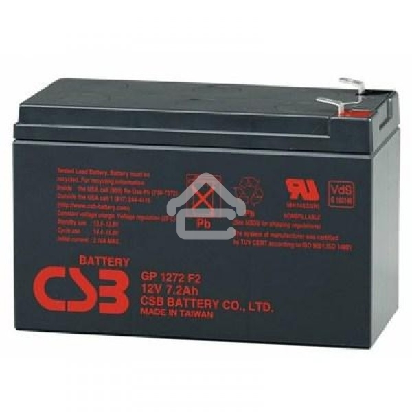Батарея CSB GP 1272 12V 7.2Ah F2 28W