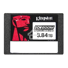Накопитель SSD Kingston SSD DC600M, 3840Gb, SATA III, 2.5