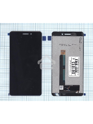Дисплей для Nokia 6.1 черный