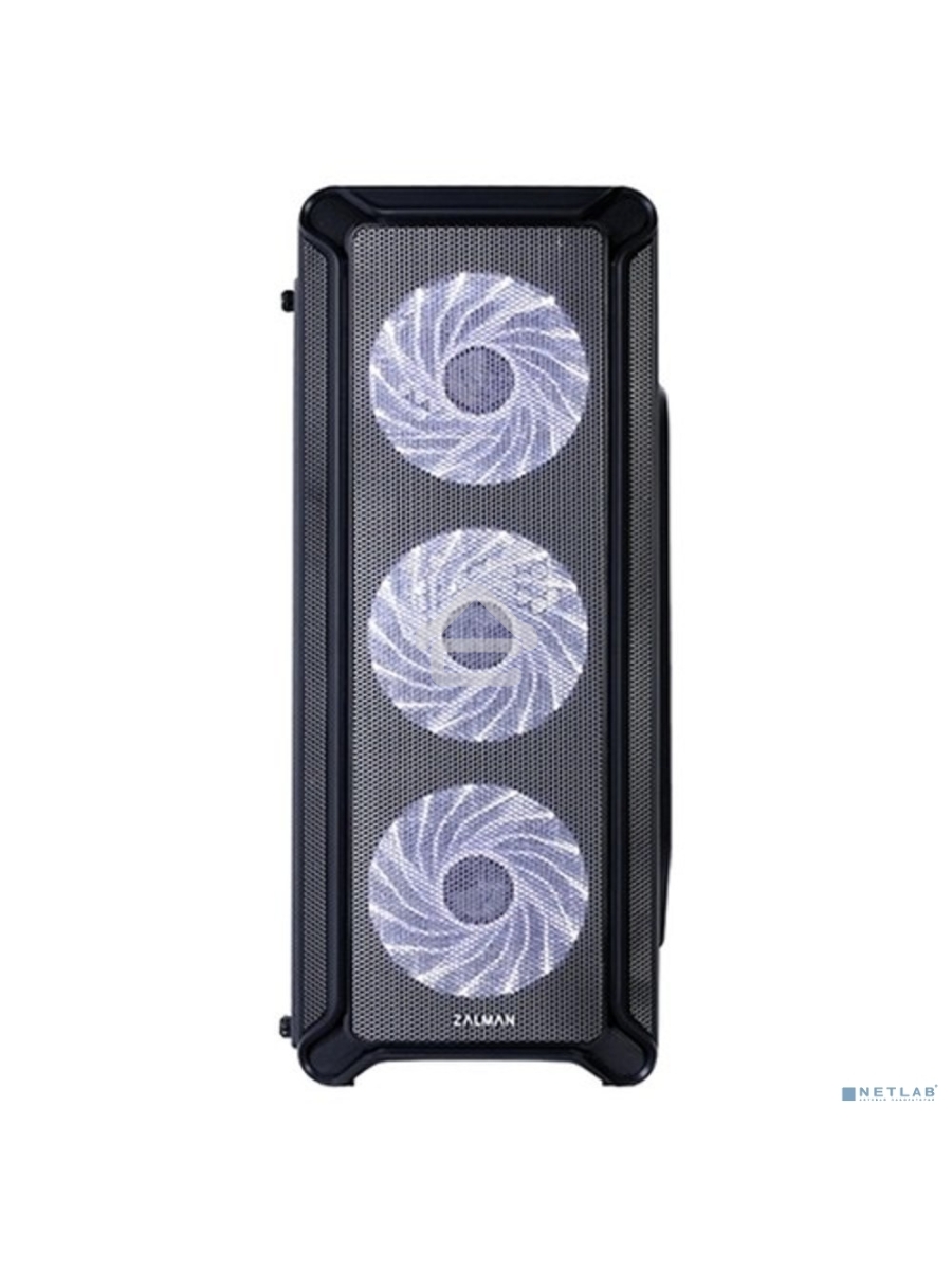 Корпус ZALMAN I3, без БП, большое боковое окно, черный,ATX