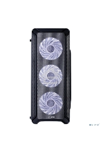 Корпус ZALMAN I3, без БП, большое боковое окно, черный,  ATX