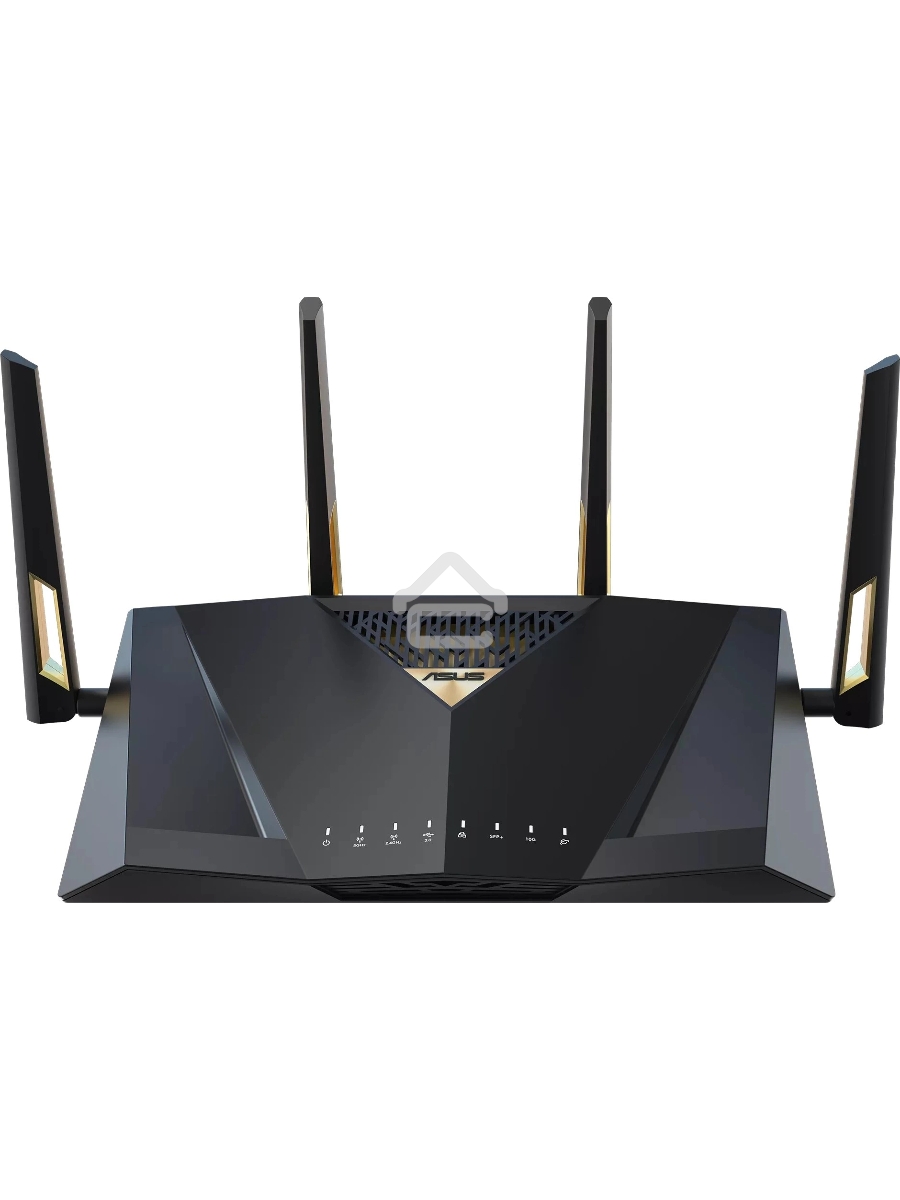 Маршрутизатор ASUS RT-BE88U, черный/желтый, 90IG08V0-MO3N0V