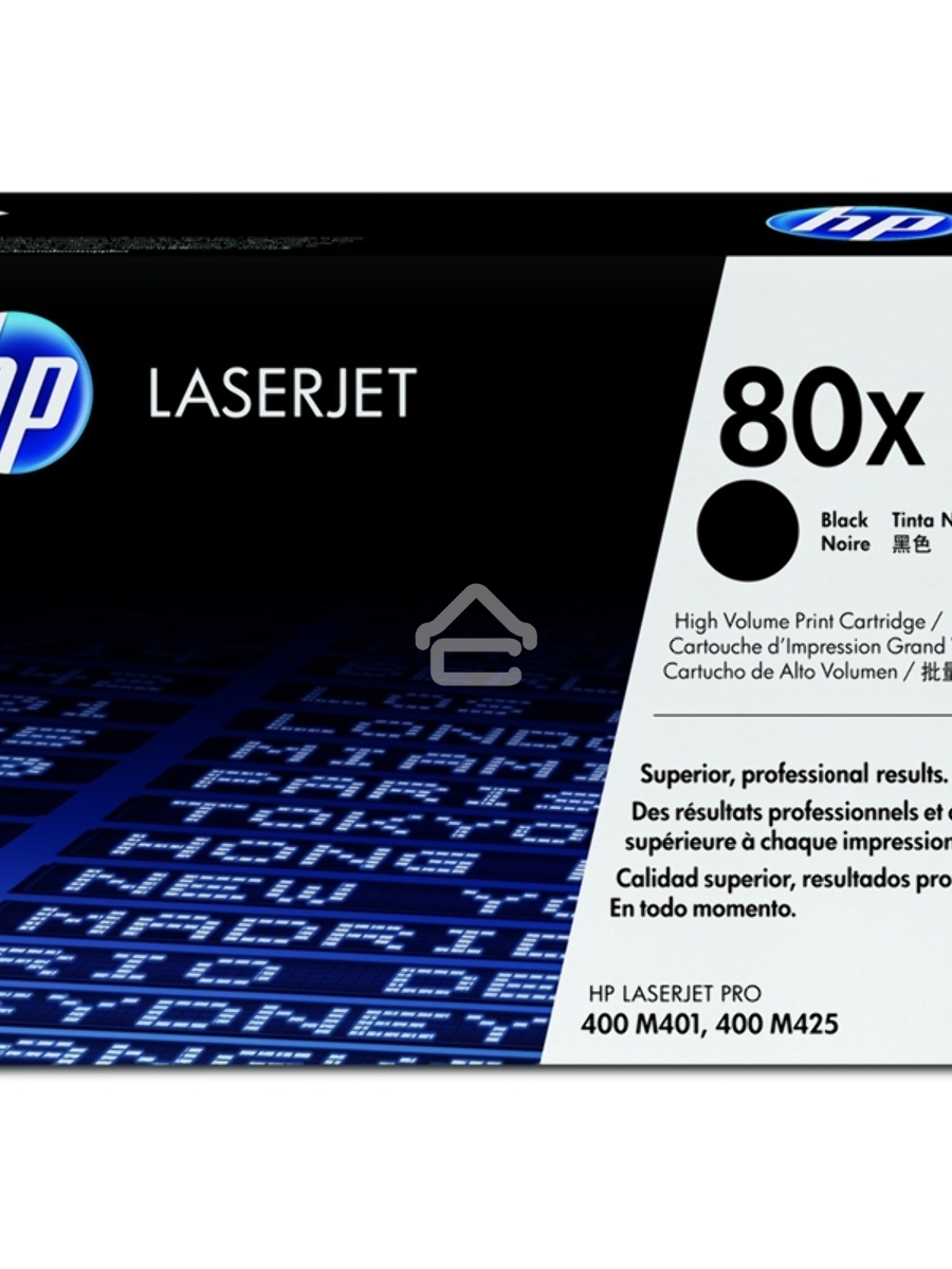 Картридж лазерный HP CF280X черный LaserJet Pro 400 M401/M425 (6900стр.)