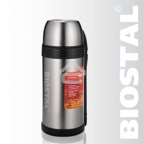 Термос Biostal NGP-1500P универсальный,1,5л.,c ручкой