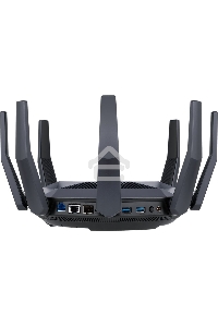 Роутер ASUS RT-AX89X, 802.11b/g/n/ac/ax, до 1148+4804 бит/c, 2,4 + 5 гГц, 8 антенны, USB, GBT LAN