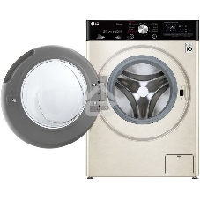 Стиральная машина LG F4V5VS9B бежевый, загрузка фронтальная 9 кг, 1400 об/мин, класс: А