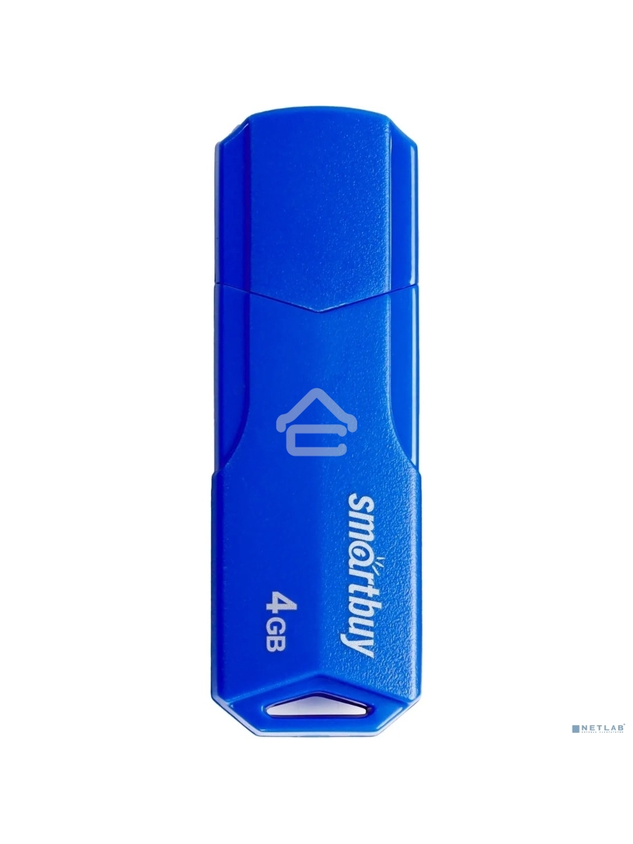 Флеш диск USB SmartBuy 4GB CLUE Blue (SB4GBCLU-BU)