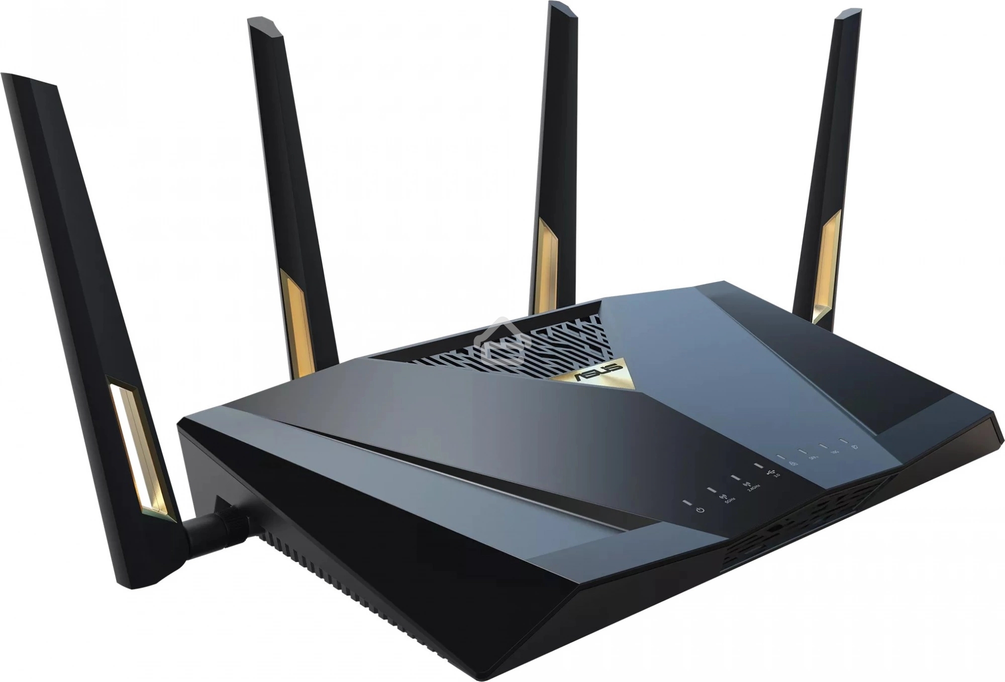 Маршрутизатор ASUS RT-BE88U, черный/желтый, 90IG08V0-MO3N0V