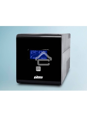 Источник бесперебойного питания PowerMan Smart Sine 1000 black (Pure Sine Wave/LCD Display/USB/Software/RJ11/45)