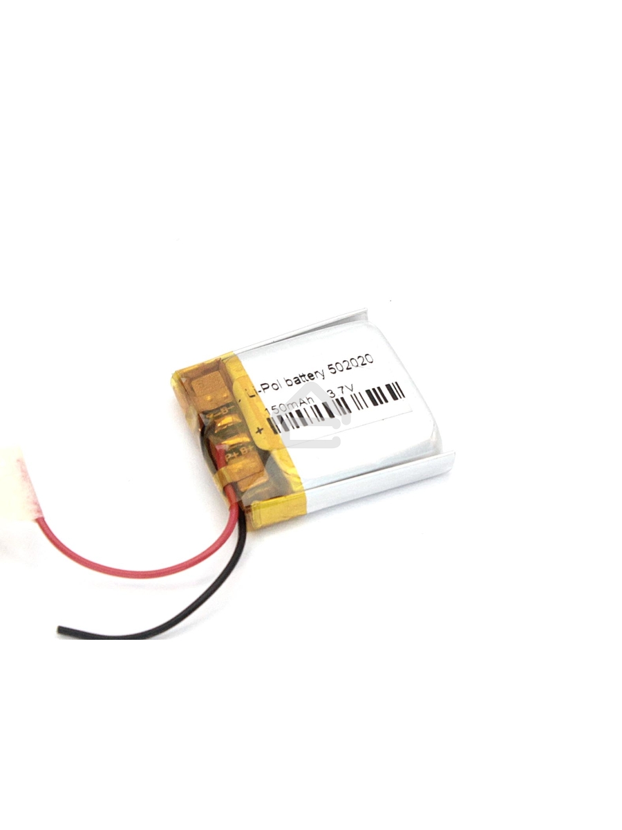 Аккумулятор Li-Pol (батарея) 5*20*20мм 2pin 3.7V/150mAh