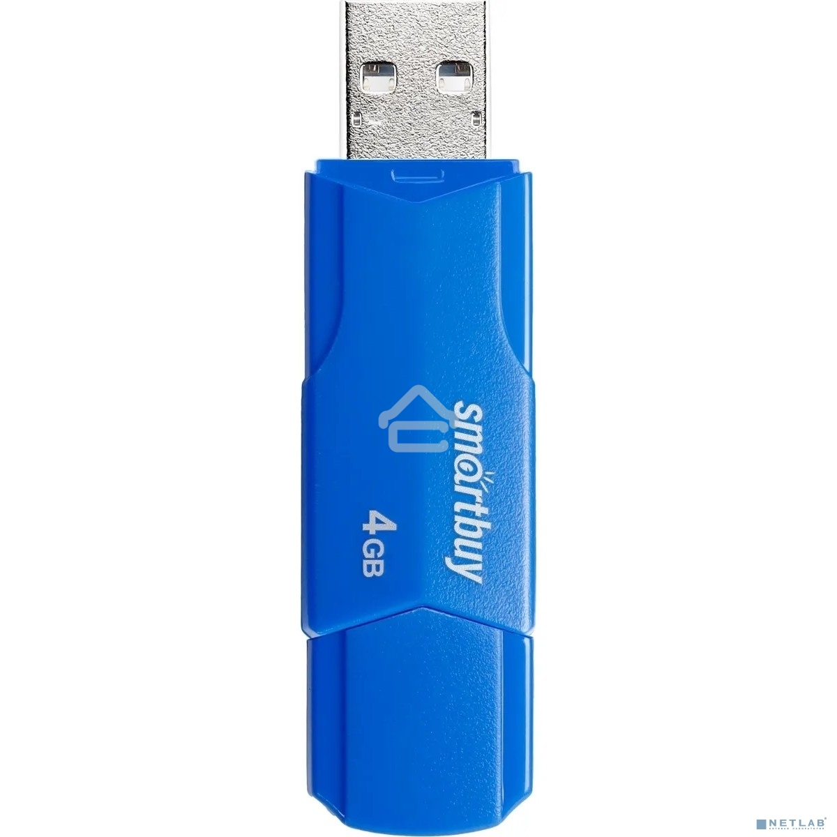 Флешка USB R/W Smartbuy 4Gb,CLUE Blue (SB4GbCLU-BU)