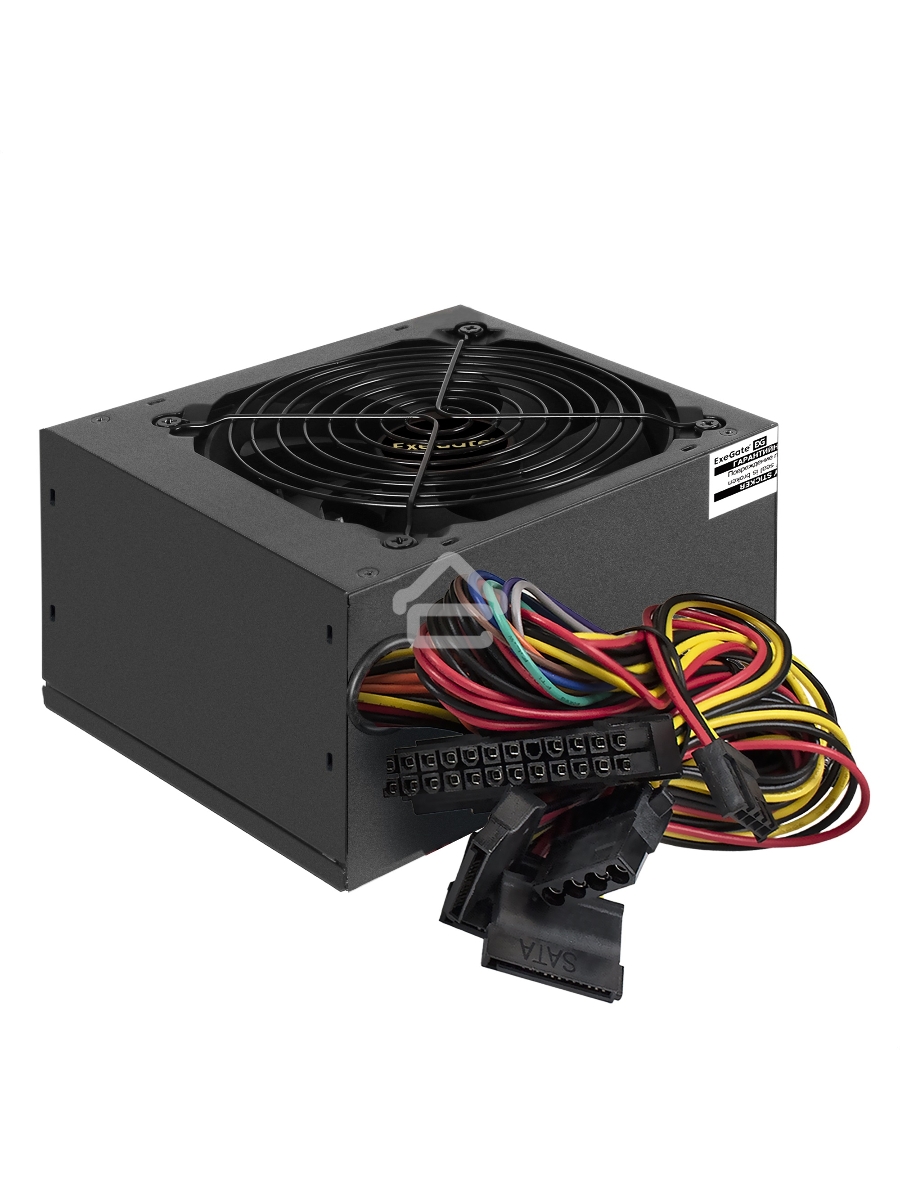 Блок питания ExeGate 750PPE, 750W, (ATX, APFC, PC, КПД 80% (80 PLUS), 12cm fan, 24pin, 2x(4+4)pin, 4xPCI-E, 6xSATA, 3xIDE, black, кабель 220V в комплекте 1,8м)
