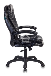 Кресло руководителя Бюрократ T-9950LT/BLACK сиденье черный, искусственная кожа