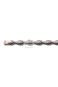 Бур по бетону, двойная спираль, Cobalt W-tip, 6x260 мм, SDS PLUS  Denzel