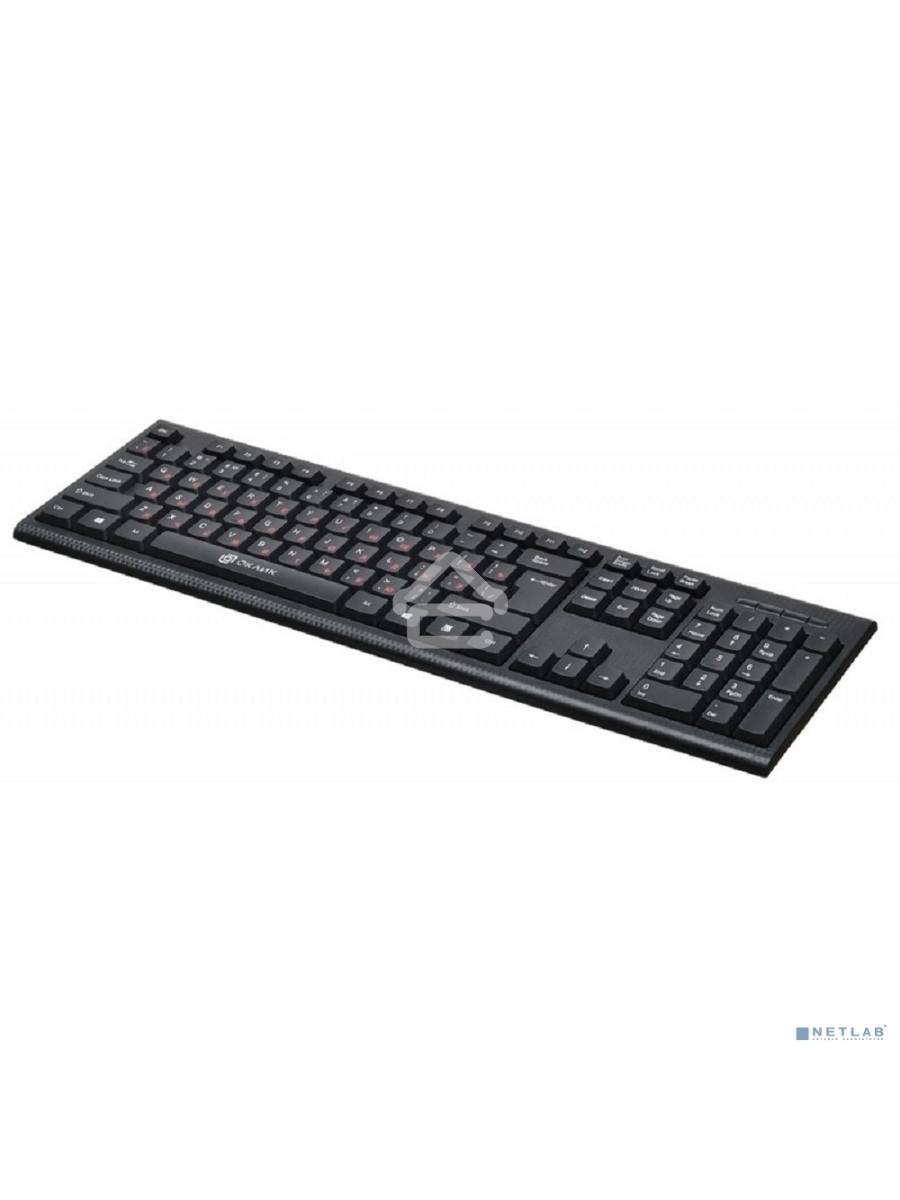 Клавиатура Oklick 120M черный USB