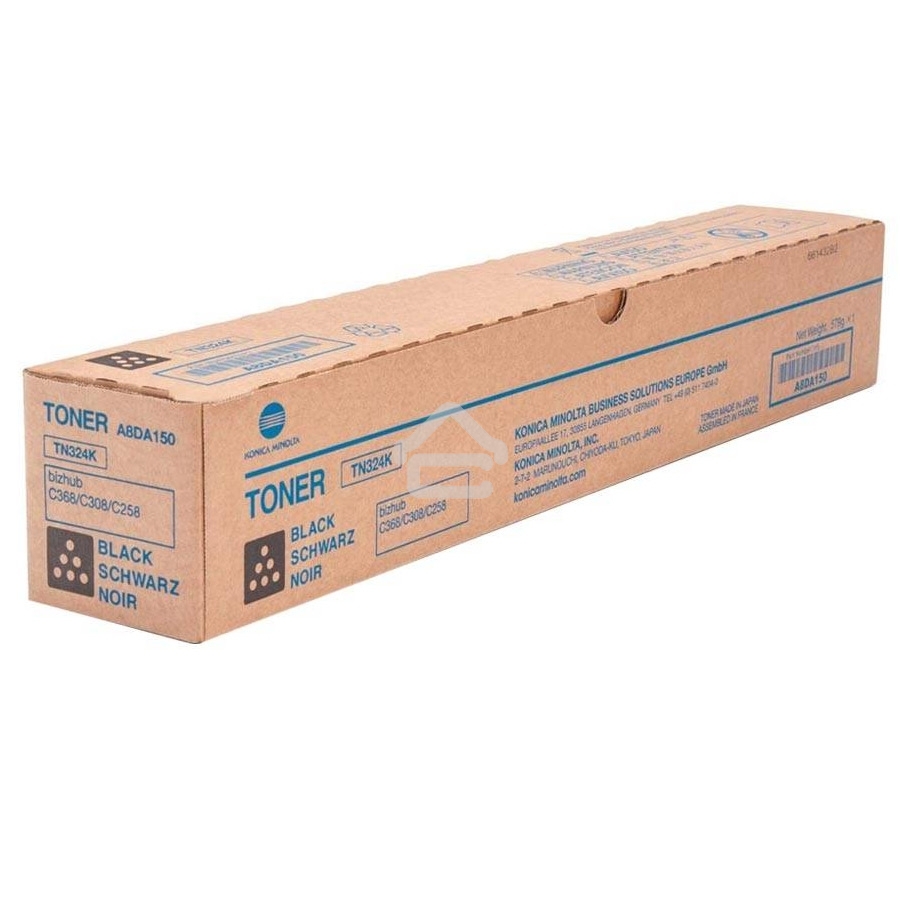 Тонер-картридж Konica-Minolta bizhub C308/C368 черный TN-324K