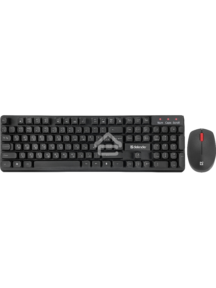 Клавиатура + мышка Defender MILAN C-992 RU BLACK