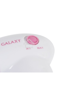Машинка для удаления катышков Galaxy LINE GL 6301, белый c розовым, питание: 2 батарейки 