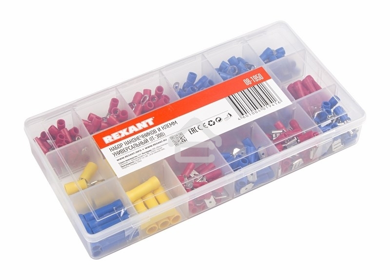 Набор наконечников и клемм универсальный (IT-300) Rexant