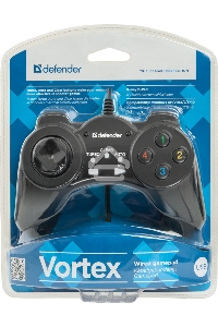 Геймпад Defender Vortex USB, 13 кнопок