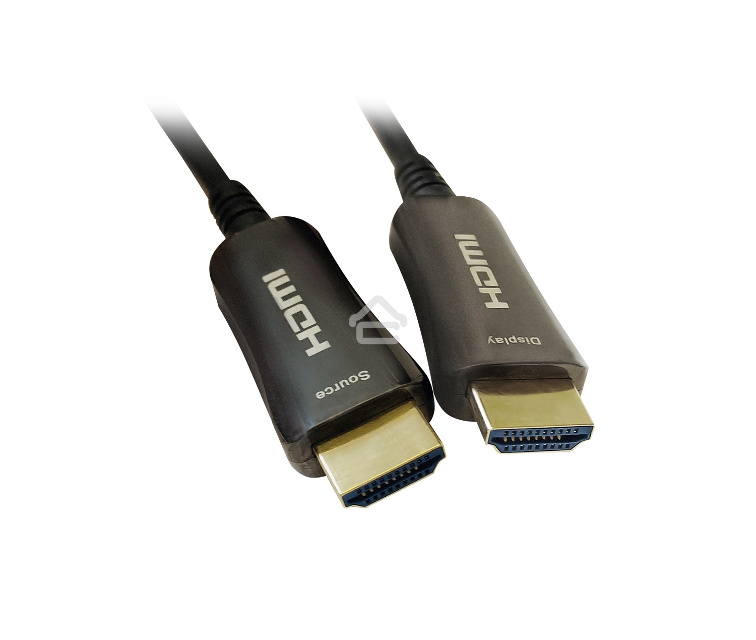 Кабель аудио-видео Digma HDMI 2.0 AOC HDMI (m)/HDMI (m) 30м. позолоченные контакты черный