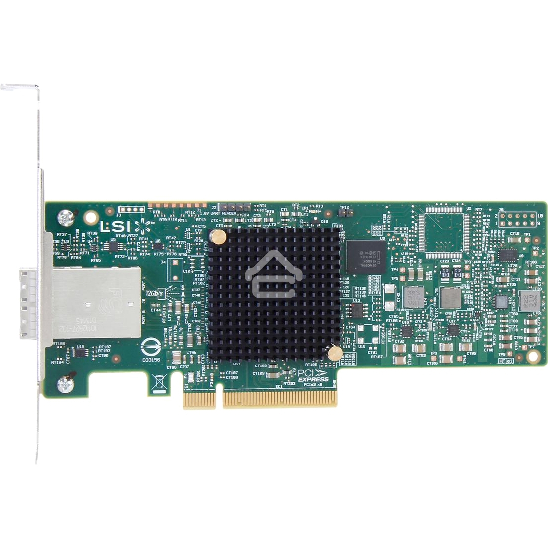 Контроллер LSI SAS 9300-8e SGL (8-Port Ext, 12Gb/s SATA+SAS, PCIe 3.0 HBA)
