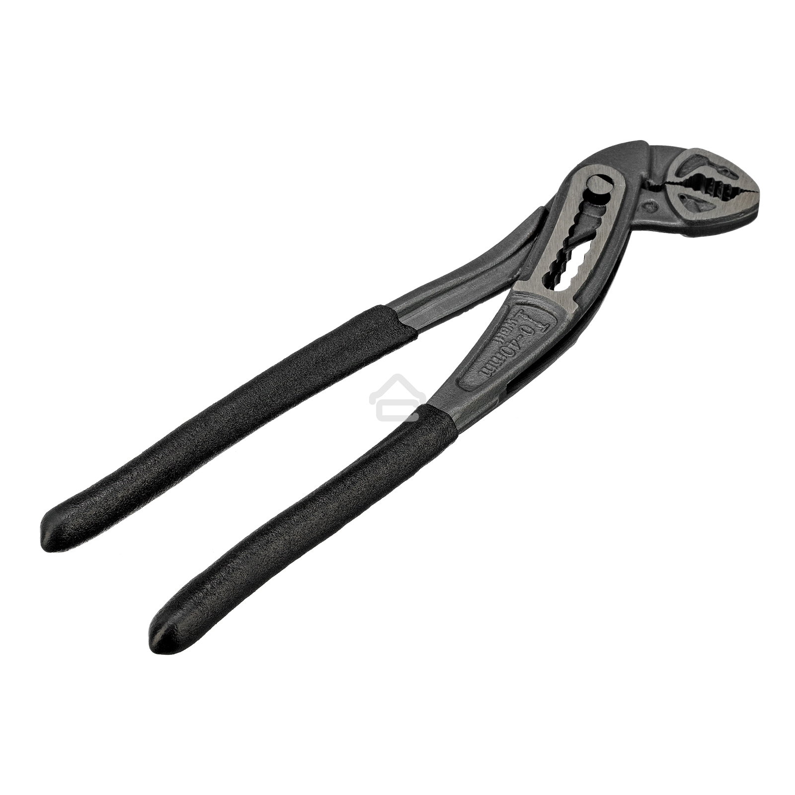 Клещи переставные Denzel обливные рукоятки, 180 мм