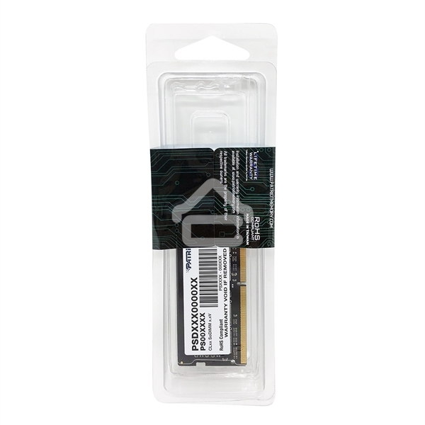 Оперативная память Patriot Signature, DDR4, 16GB (1x16 GB), 3200 MHz, CL22, SO-DIMM