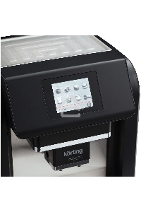 Кофемашина автоматическая Korting KACM 2009 PRESTO чёрный, зерновой/молотый, 2 л, 1400 Вт, 19 бар
