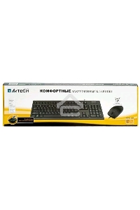 Клавиатура + мышь A4 Bloody KR-8520D / USB/ Wired / Black