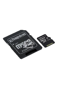 Флеш карта microSDHC 128GB microSDXC Kingston <SDCS2/128GB> Class10 UHS-I Canvas Select up to 100MB/s с адапт.