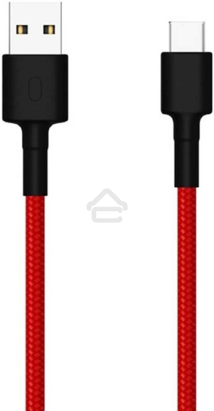 Кабель USB Xiaomi Mi Braided USB Type-C Cable SJX10ZM 100 см красный