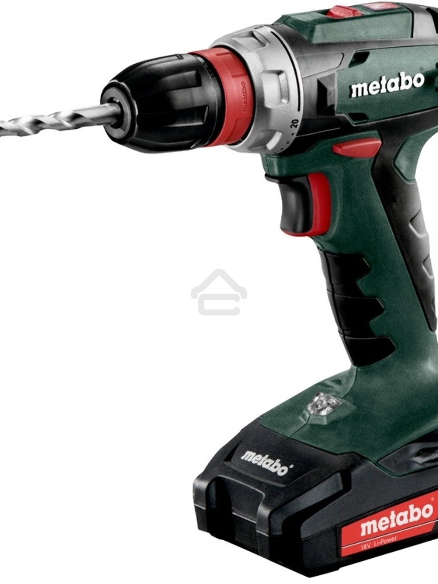 Дрель-шуруповерт Metabo BS 18 Quick 602217500, Аккумуляторный, 18В, 2 АКБ, Кейс