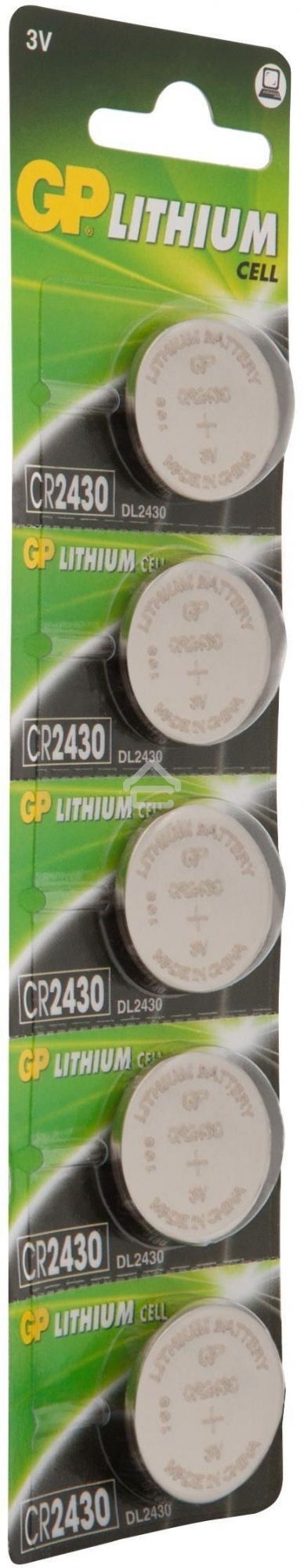 Батарея GP CR2430-2C1 10/600