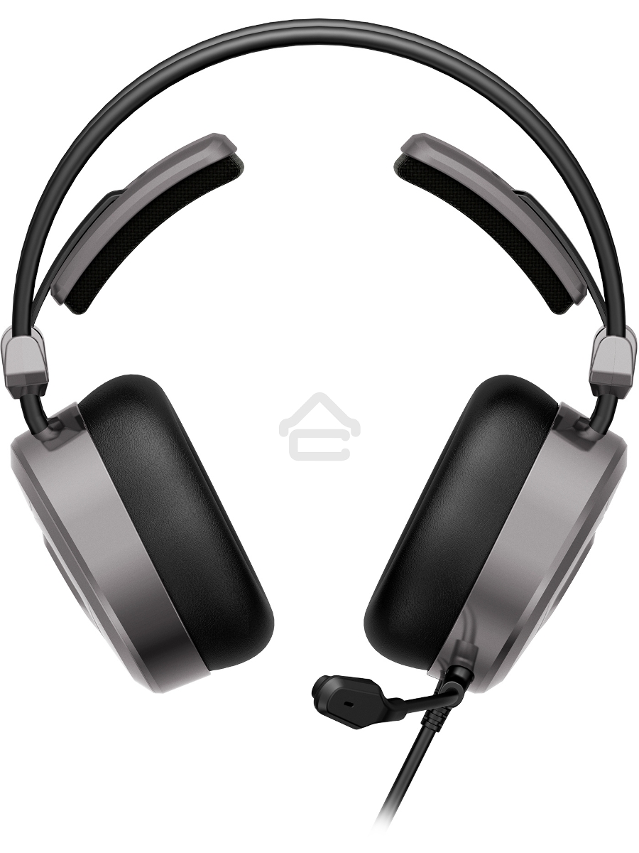 Наушники с микрофоном A4Tech Bloody MC750 серый 2.3м мониторные USB оголовье (MC750 GREY)