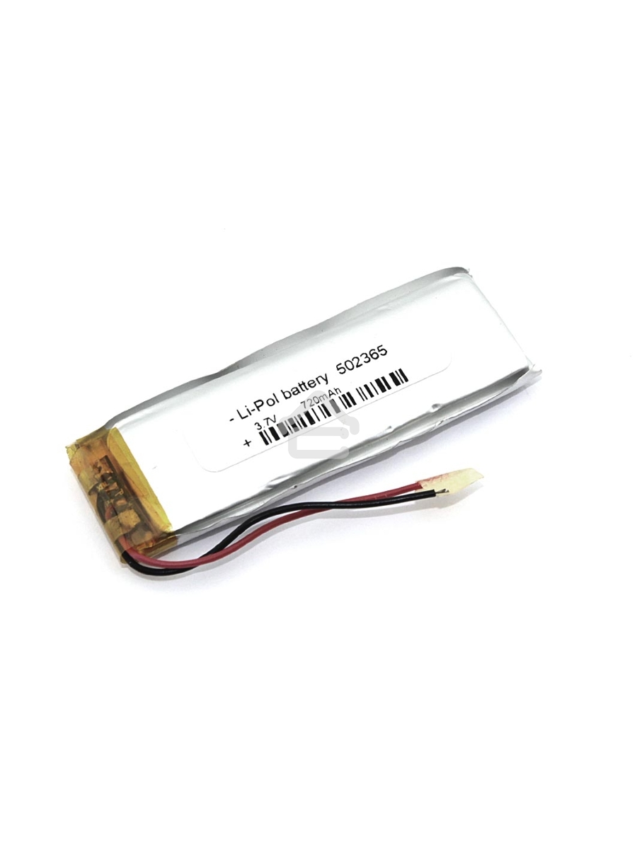 Аккумулятор Li-Pol (батарея) 5*23*65мм 2pin 3.7V/720mAh