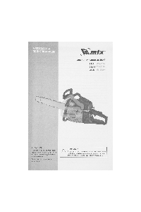 Пила цепная бензиновая MS-4516, шина 40 см, 45см3, 2,5 л.с., шаг 0,325, паз 1,5 мм, 64 зв MTX