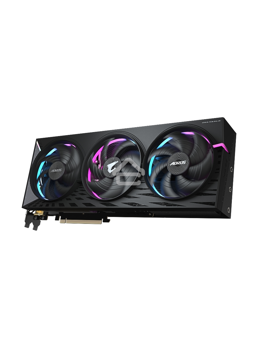Видеокарта Gigabyte PCI-E GV-R9070XT AORUS E-16GD 1.0 AMD Radeon RX 9070XT 16Gb 256bit GDDR6 2175/20000 HDMIx2 DPx2 HDCP Ret