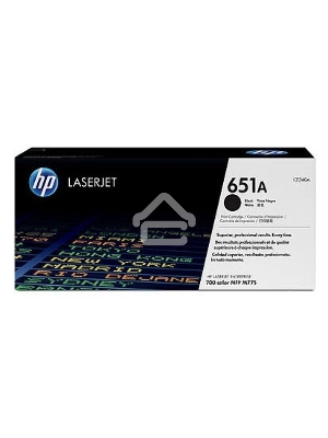 Картридж лазерный HP CE340A 651A черный для LaserJet 700 Color MFP 775 13500стр.