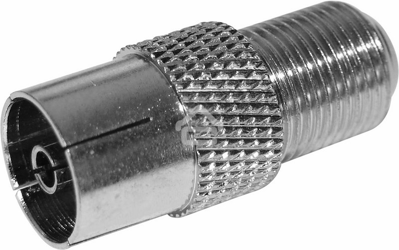 Переходник гнездо F-гнездо TV Rexant