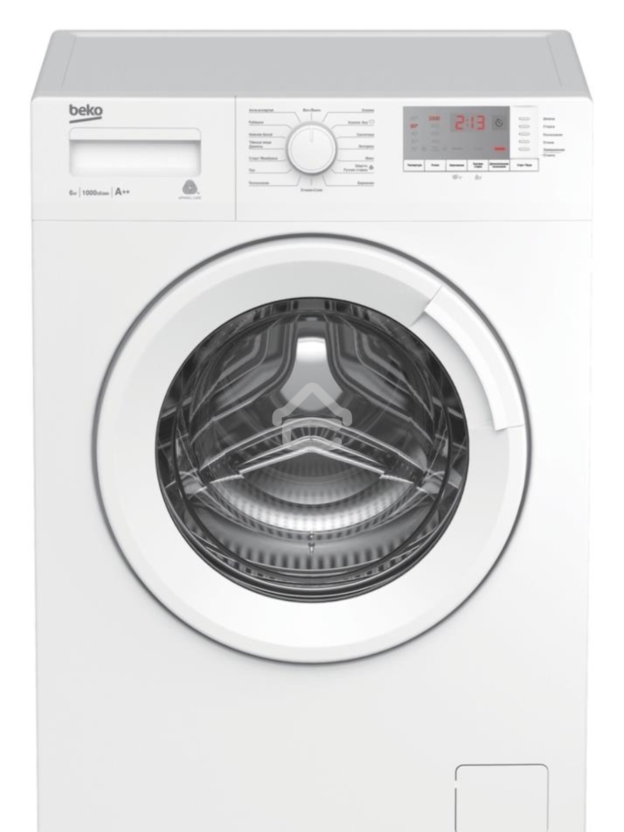 Стиральная машина Beko WRE6512BWW белый, загрузка фронтальная 6 кг, 1000 об/мин., класс: А