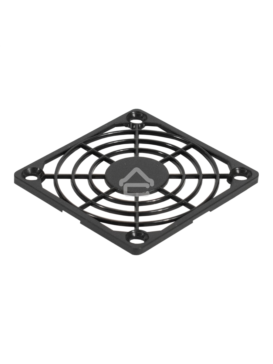 Решетка для вентилятора 60x60 ExeGate EG-060PSB (60x60 мм, пластиковая, квадратная, черная)