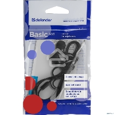 Наушники вкладыши Defender Basic-603 черный 3.5 mm jack 1 1м.